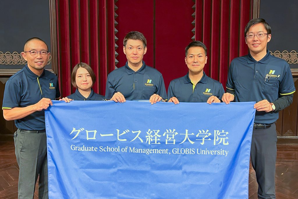 準優勝した林 祐貴チームの集合写真